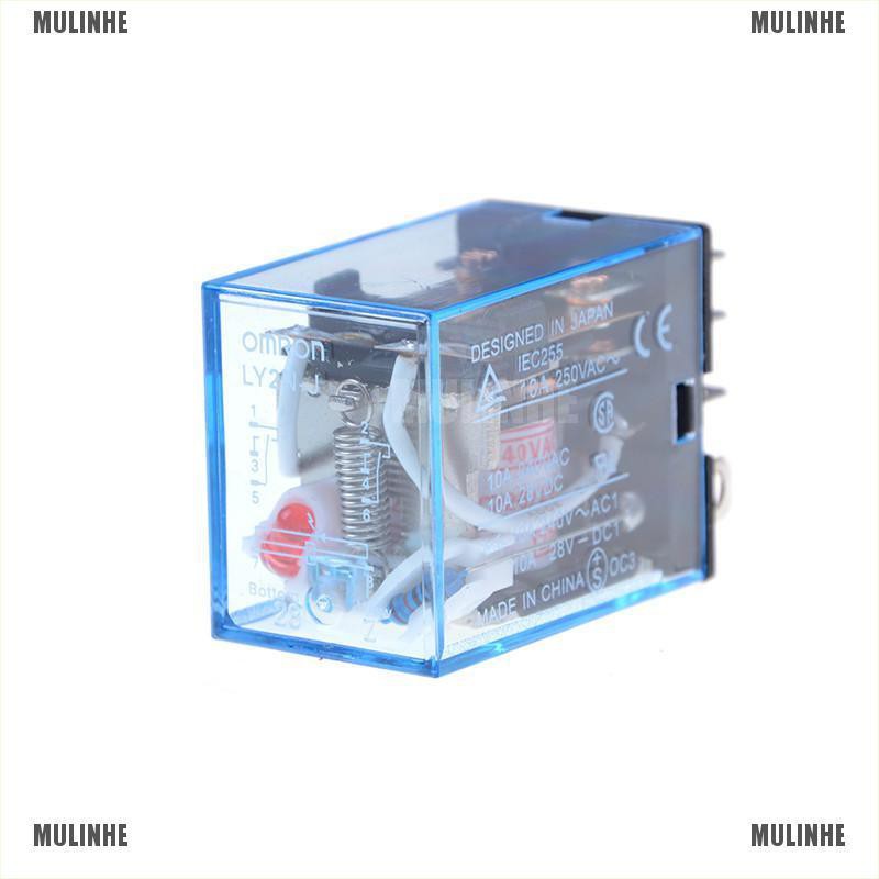 Rơ Le Điện Tử 10A AC220V LY2NJ HH62P 8 Pins 2 Open 2