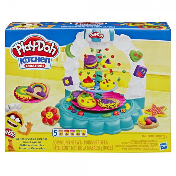 Bộ đất nặn bánh quy rực rỡ Play Doh (E5109)