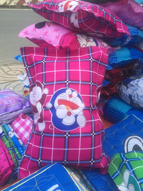 Gối gòn em bé 30x40cm có áo gối