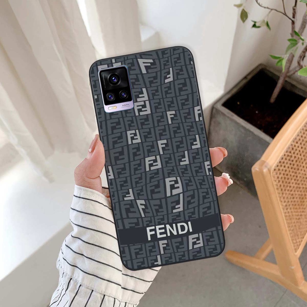 Ốp lưng điện thoại Vivo V20 fendy, búp bơ rì, kaws thời trang, vỏ ốp thời trang rẻ đẹp