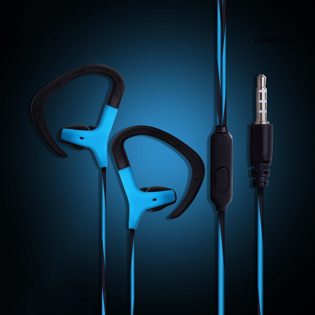 Tai Nghe Nhét Tai Thể Thao Jack 3.5mm Có Micro Tiện Dụng