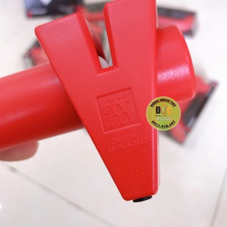 [Đủ Bill] MÀI DAO ZWILLING TWINSHARP ĐỎ (hàng Đức đủ Bill)