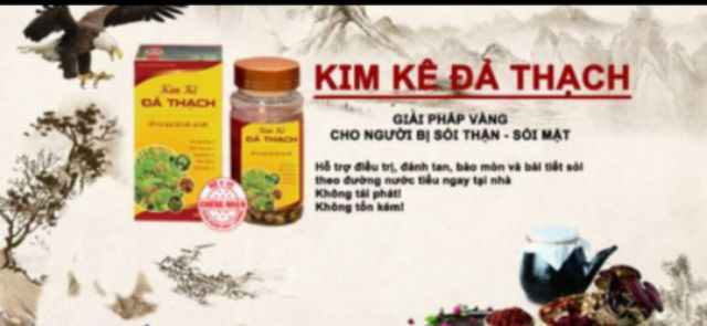 KIM KÊ ĐẢ THẠCH KHẮC TINH SỎI THẬN SỎI MẬT