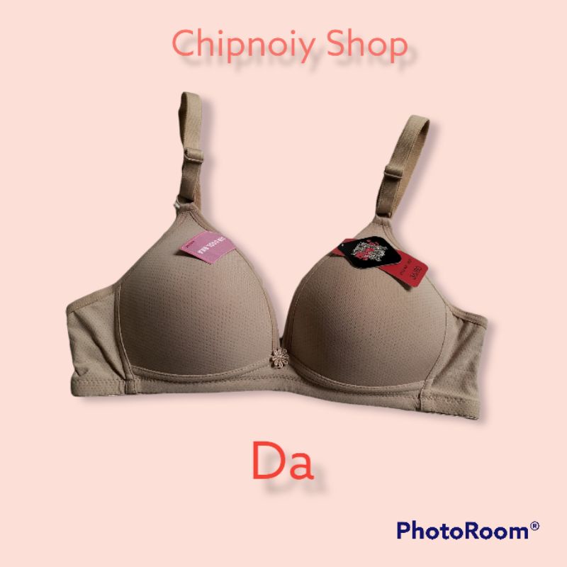 Áo ngực nữ Thái lan không gọng mút mỏng ALN048 có lỗ thông hơi chất sịn cao cấp tại CHIPNOIY SHOP