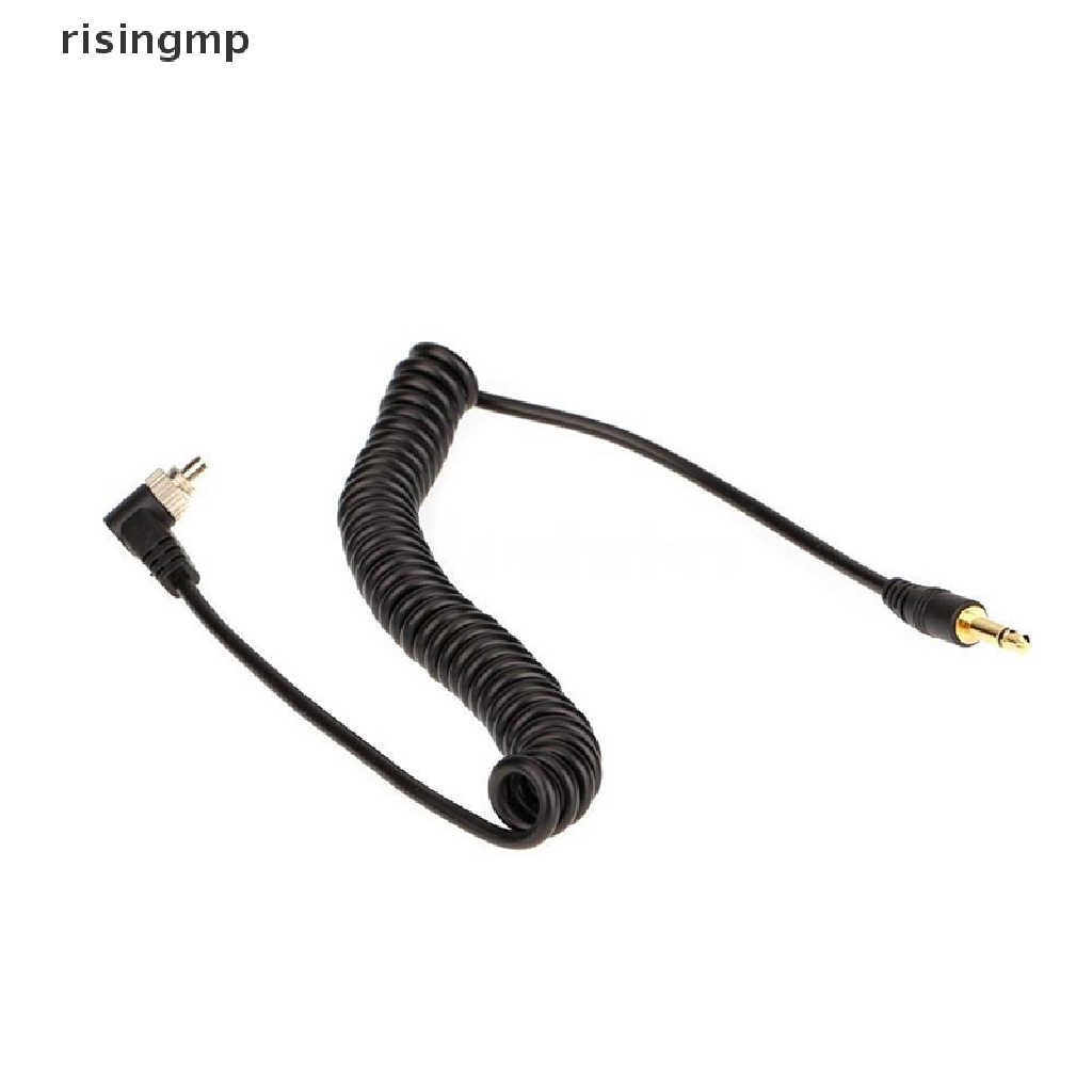 Dây Cáp Đồng Bộ 3.5mm Sang Male Cho Kích Hoạt Đèn Flash Máy Tính ♨Trên đó