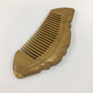 Lược Gỗ Hương thơm nức - Lược hình lá