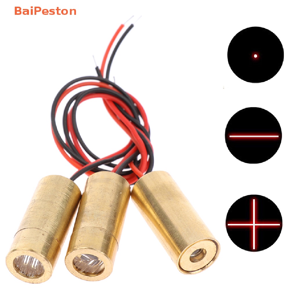 Mô Đun Đèn Laser Bằng Đồng 650nm 9mm 3V 50mW