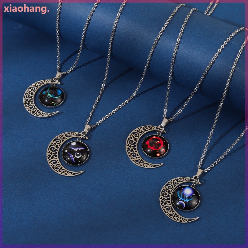 Vòng cổ Bạc Mặt Chòm Sao Thiên Văn Ung Thư Viện Thích Hợp Làm Quà Tặng Bạn Bè