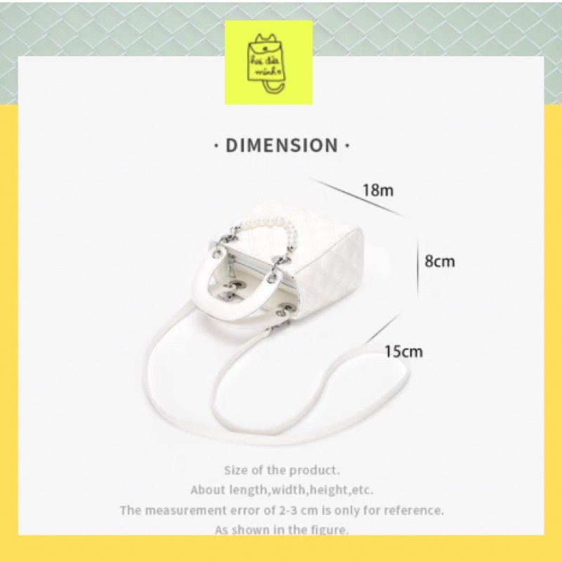 Oorder HCM- túi xách nữ tiểu thư Ceekay cao cấp hot trend