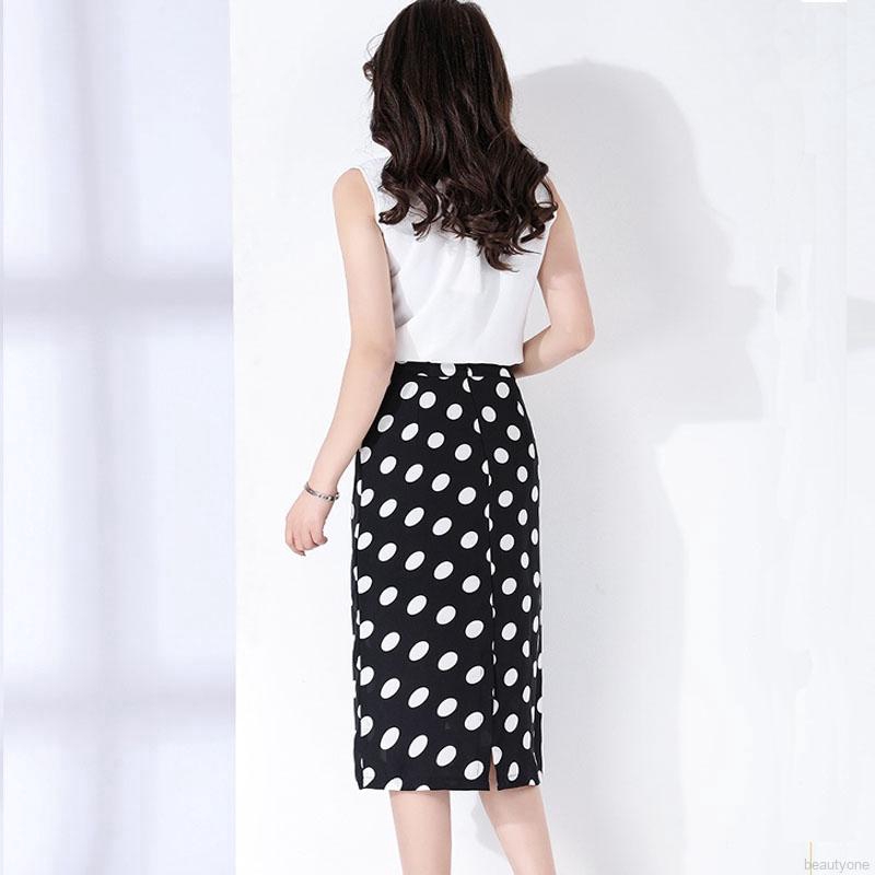 Chân Váy Bút Chì Hoạ Tiết Chấm Bi Thiết Kế Ôm Sát Tôn Dáng Thời Trang | BigBuy360 - bigbuy360.vn