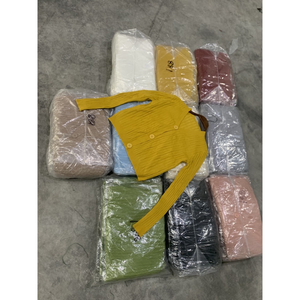 Áo len cardigan đũa 3 khuy, chất len dầy, siêu mềm