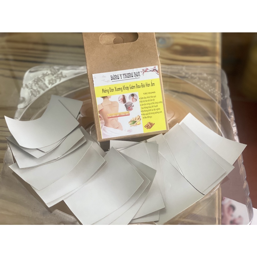 XẢ KHO Miếng cao dán gừng nóng thảo dược tự nhiên