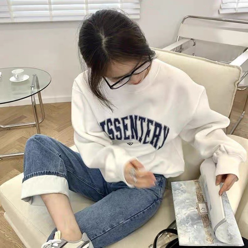 Áo Sweater DISSENTERY Chất Nỉ Ngoại Dày Dặn Áo Sweater Hàng Đẹp Form Rộng Unisex Nam Nữ | BigBuy360 - bigbuy360.vn