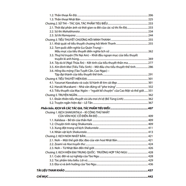 Sách - Giáo trình thể loại và tác gia tiêu biểu văn học phương Đông