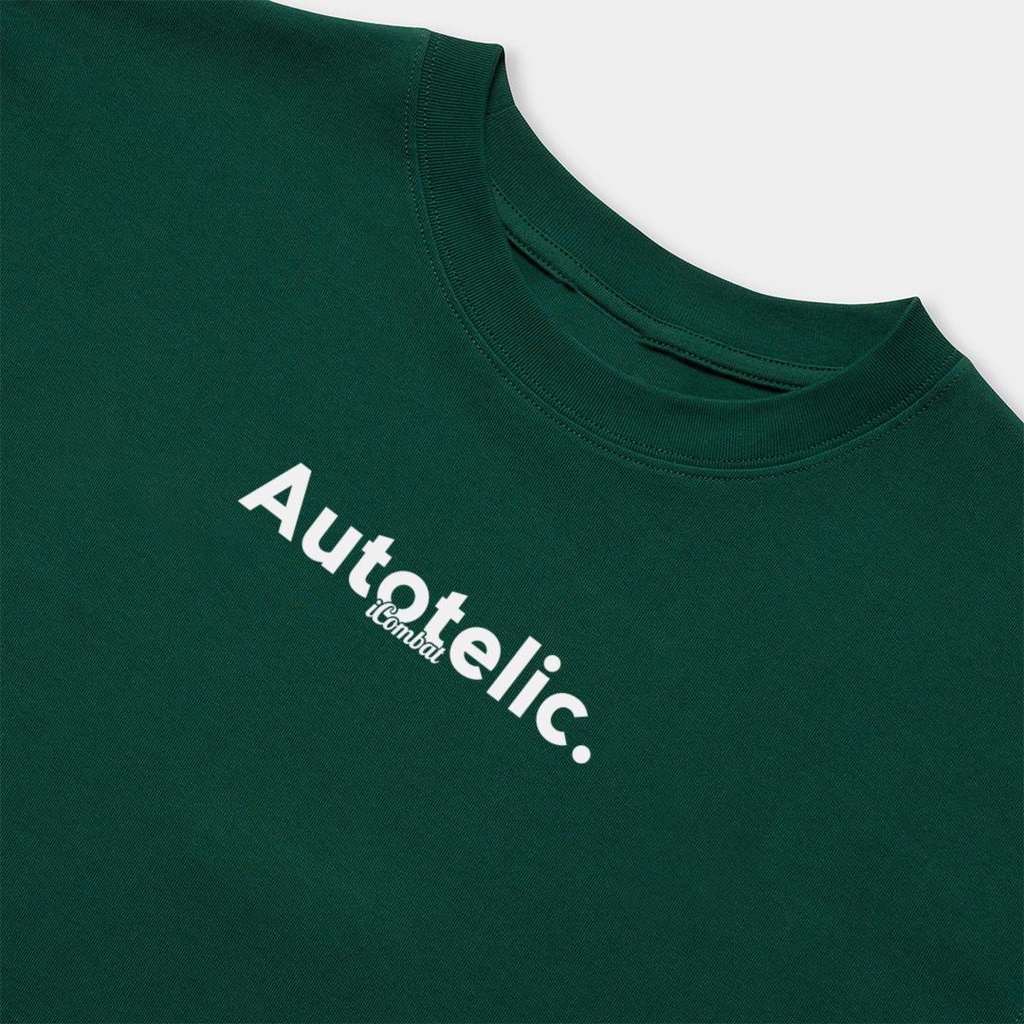 Áo thun Essential Tee Autotelic v2.0 / Màu Xanh lá 100% cotton BBS WEAR