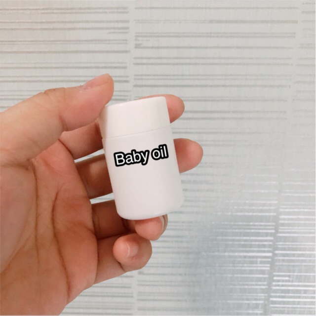 Baby oil 20ml (dầu em bé) - nguyên liệu làm slime