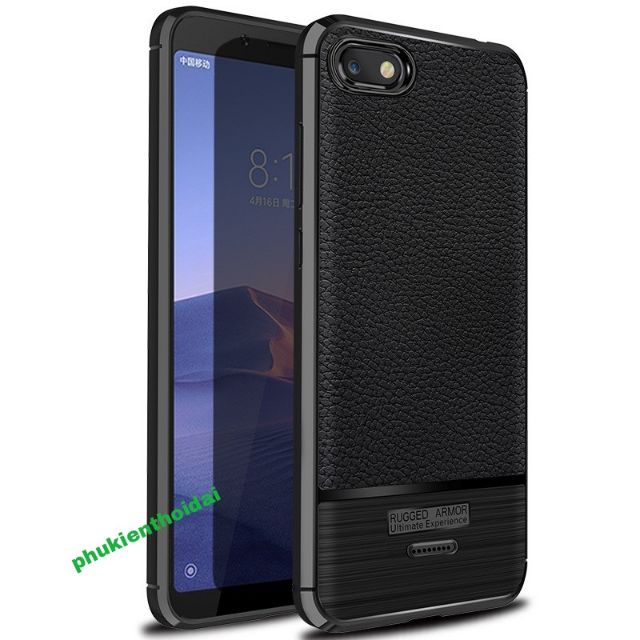 Ốp lưng Redmi 6A FREESHIP Từ 50k chống sốc vân da Ver 2 cao cấp