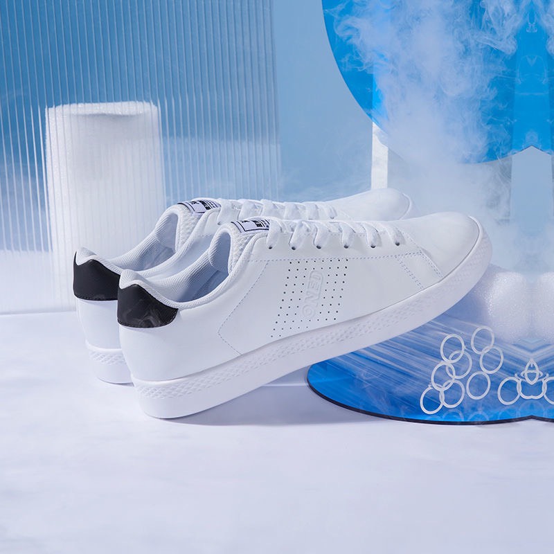 ORDER giày nam chính hãng 361 trắng gót xanh