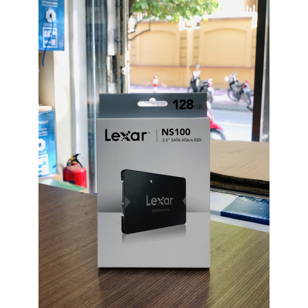 Ổ cứng SSD 128GB Lexar NS100 2.5 inch SATA III - Chính hãng Mai Hoàng BH 36 tháng