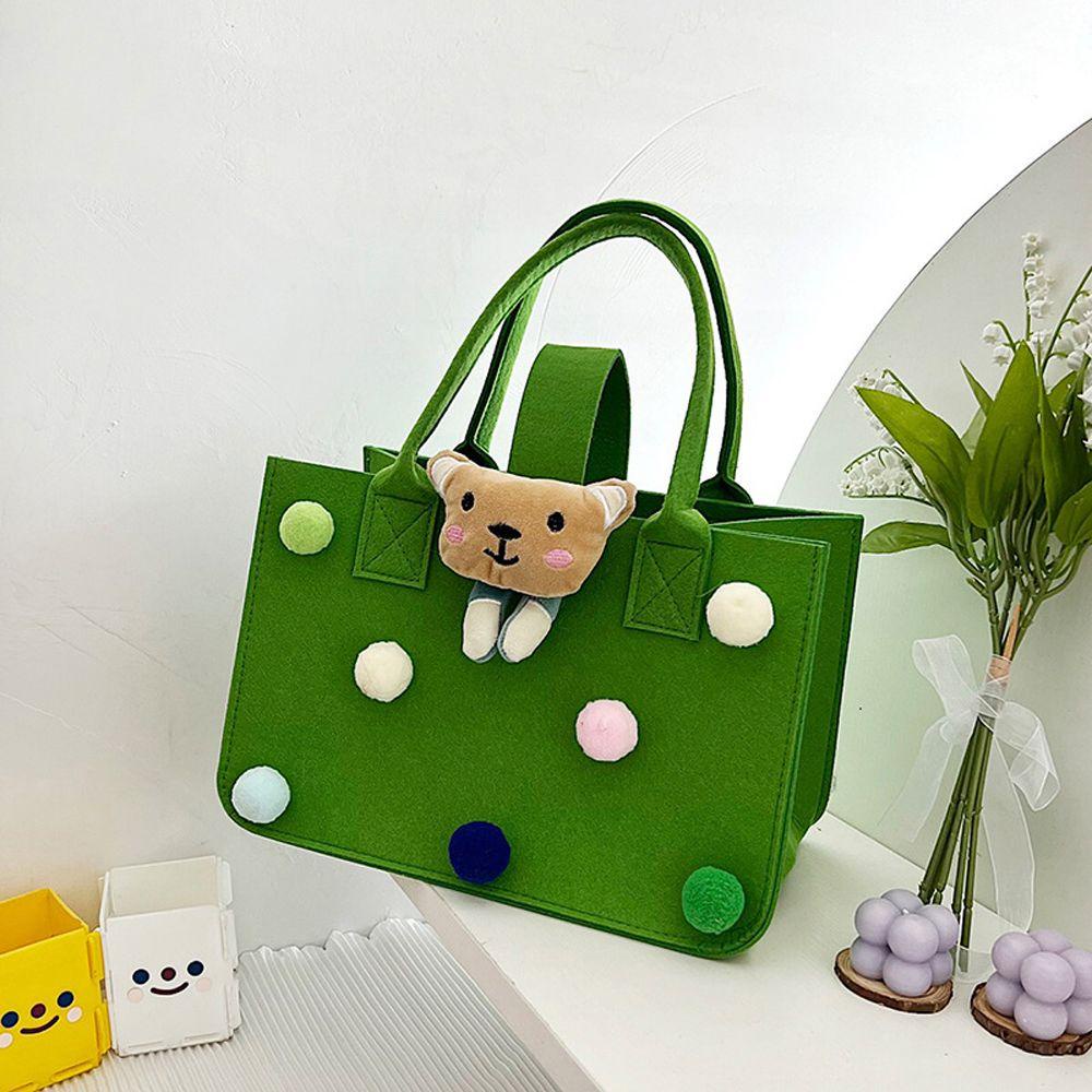 Túi Tote Đeo Vai Bằng Vải Nỉ In Hình Khủng Long Dễ Thương Có Thể Tái Sử Dụng Cho Nữ