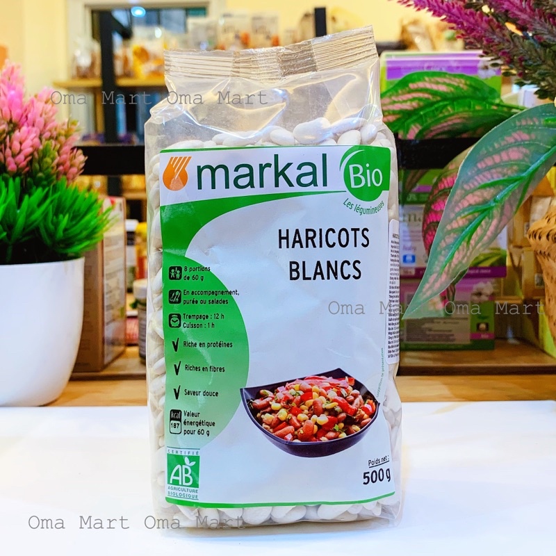 Đậu Trắng Hữu Cơ Markal 500g