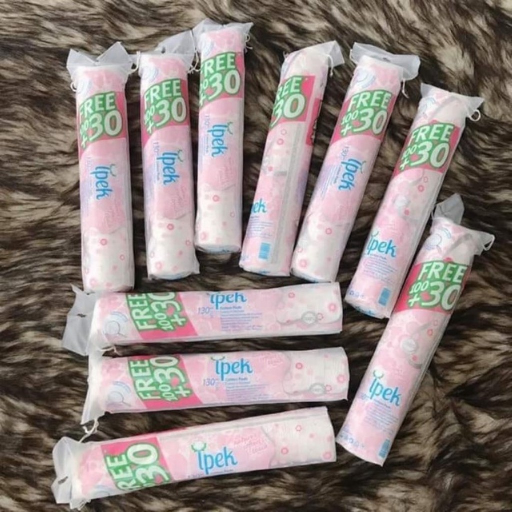 [ Hoàn Xu Xtra] COMBO 2 Bông Tẩy Trang IPEK Thổ Nhĩ Kỳ 150 (120 + 30) Miếng/ gói 💖 IPEK Coton Pads | BigBuy360 - bigbuy360.vn