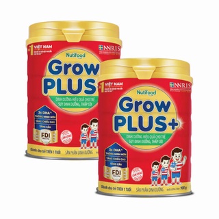 Có quà Sữa bột Nuti Grow Plus FDI đỏ 900g mẫu mới