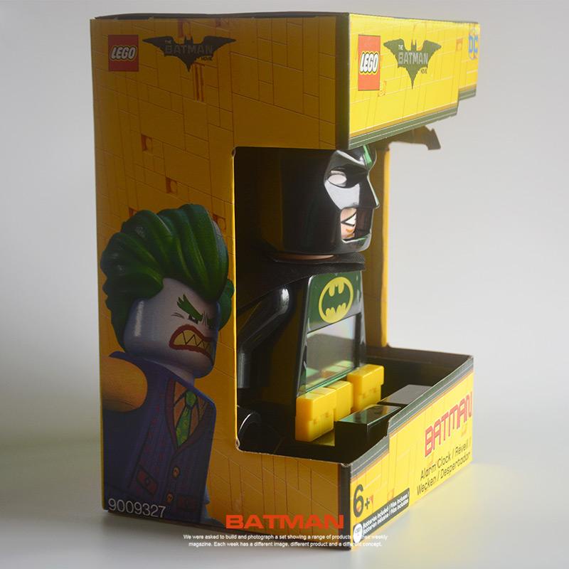 Đồng hồ báo thức điện tử hình Lego Batman độc đáo cho bé