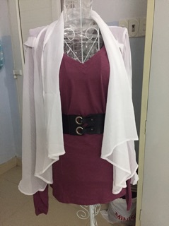 [Sale: mua 1 tang 1] Áo khoát voan cổ đổ