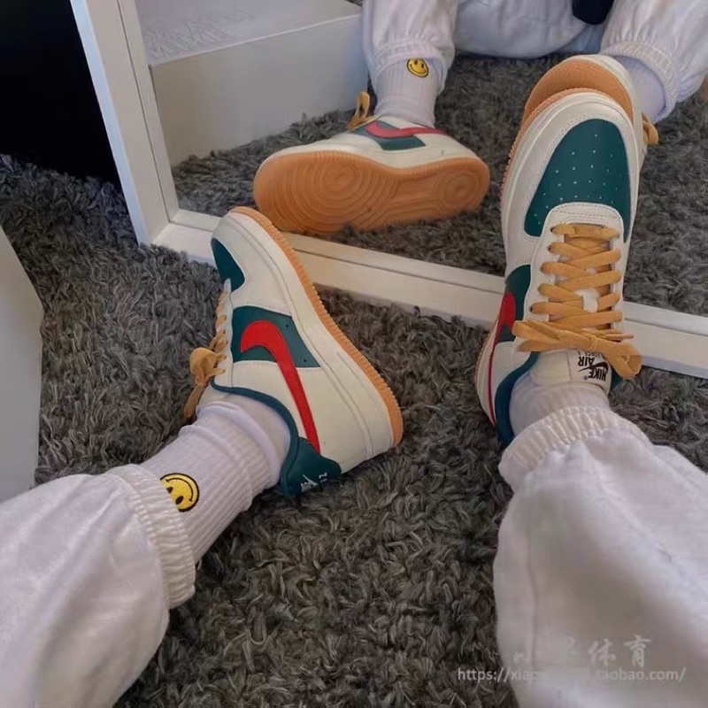 Giày Nike Air Force 1 Gucci - Giày Sneaker AF1 Nam Nữ Thể Thao Cổ Thấp Cao Cấp Full box + Bill