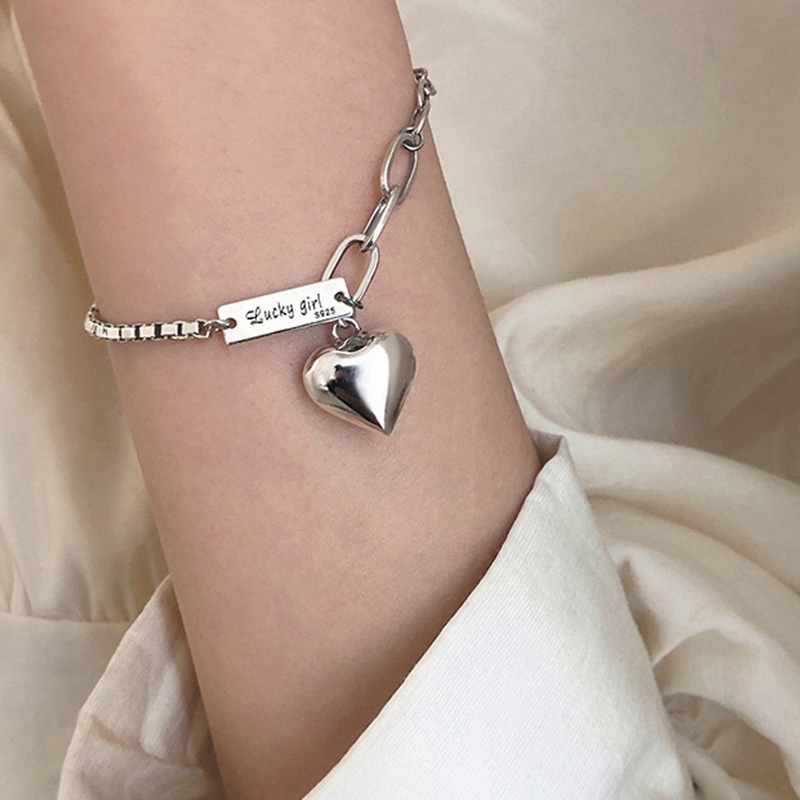 Vòng tay RINHOO mạ bạc 925 mặt thánh giá thời trang cho nam 2021