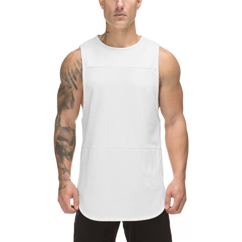 Mens Fashion Causal Tank Tops Sleeveless Mens Wear Sports Running Training Singlets