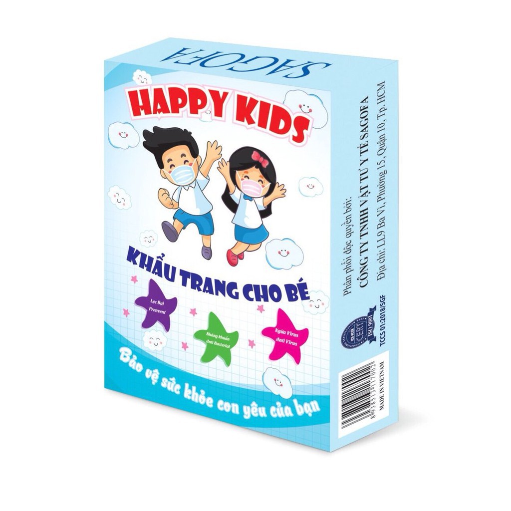 Khẩu Trang Y Tế Happykid Khẩu Trang Em Bé