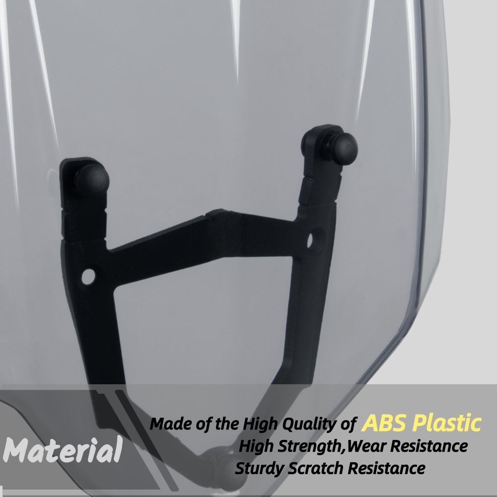 Kính Chắn Gió MT 03 Kèm Giá Đỡ Dành Cho Xe Mô Tô Yamaha MT-03 MT03 FZ-03 FZ03 2016 2017 2018 2019 MT25