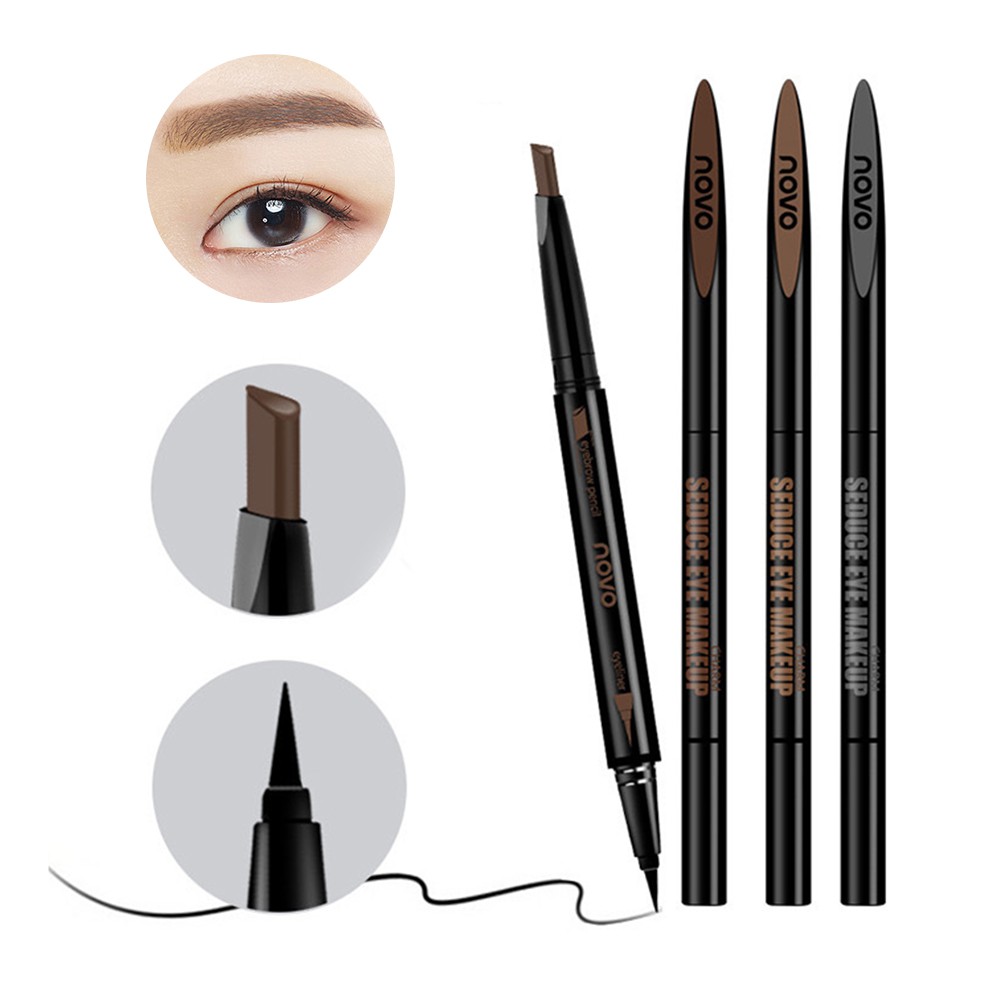 ☀☀☀ (Hàng Mới Về) Chì Kẻ Mày Dạng Vặn Hai Đầu Trang Điểm Kháng Nước Chống Mồ Hôi Và Không Nhòe ☝☝☝
