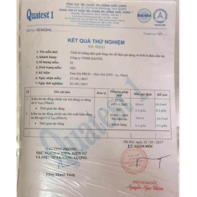 Dây chống giật bình nóng lạnh Chính hãng AMTS - có logo In nổi trên SP