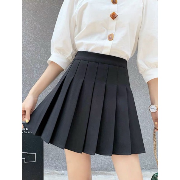 Chân váy xếp ly tennis  full màu siêu xinh