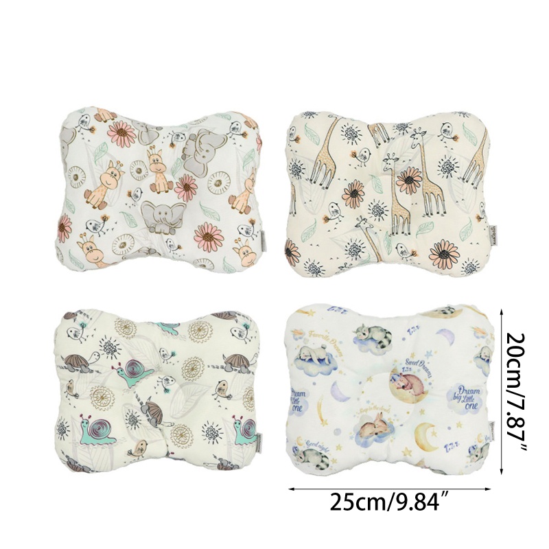 Gối Cotton Thân Thiện Với Làn Da Thoáng Khí Dành Cho Trẻ Sơ Sinh
