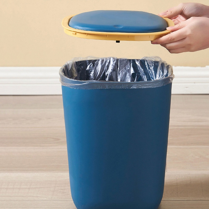 Thùng Rác Nhựa Có Nắp Chống Bụi Đa Năng Cho Gia Đình