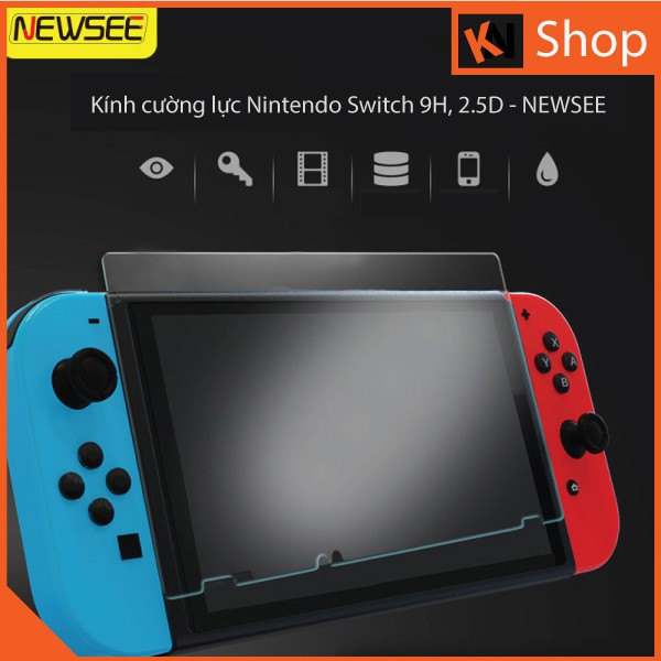 Dán màn hình Nintendo Switch / Lite - NEWSEE 9H, 2.5D, 0.3mm | BigBuy360 - bigbuy360.vn