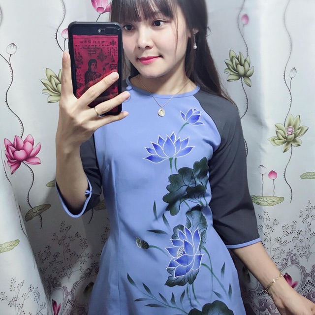 Đồ Lam # CTân Vải Hàn Quốc Cao Cấp# Quần Áo Nữ Đi Chùa # Đồ Bộ # Vải Mát
