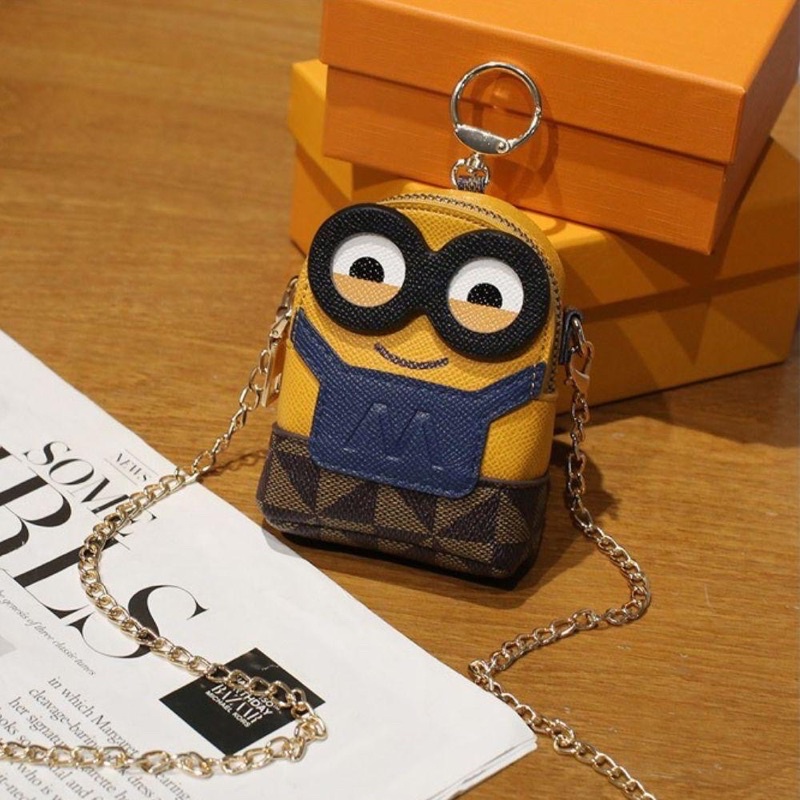 Túi xách nữ minion đeo chéo cute dễ thương cho bé hàng QC fullbox (ảnh thật shop chụp)