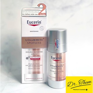 Tinh Chất Dưỡng Trắng Da Giảm Thâm Nám Eucerin UltraWhite Spotless Double Bosster Serum 30ml