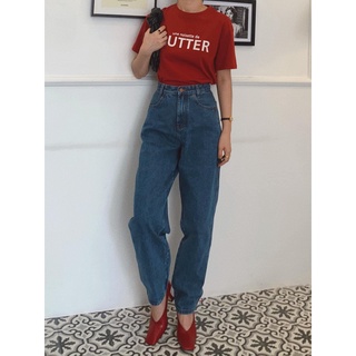 Quần baggy jeans basic