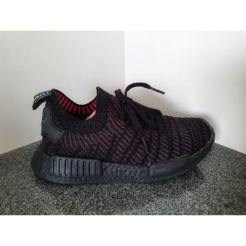 Giày 2hand (Sz 37,1/3 - 23,5cm) - Adidas NMD R1 STLT Triple Black