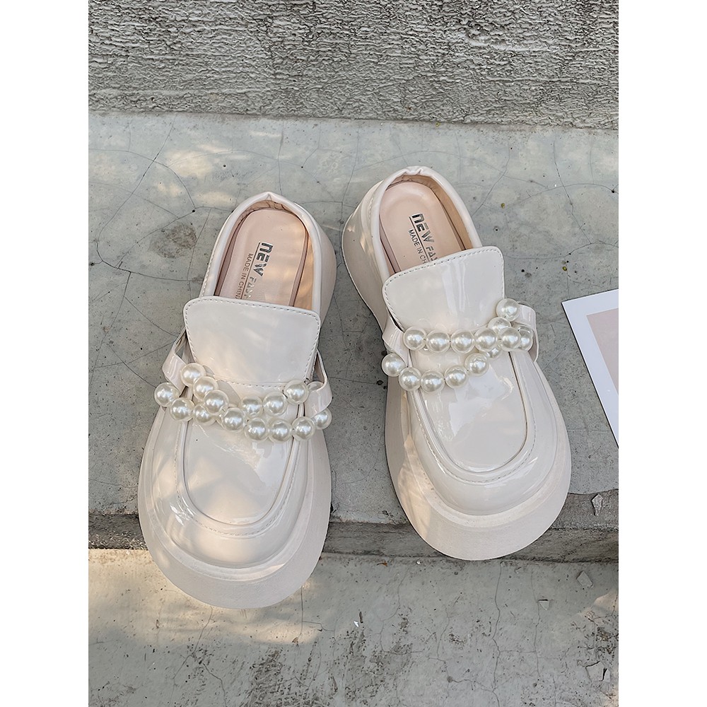 Giày sục nữ đế cao 4cm kiểu Hàn đế dày Ulzzang - US383