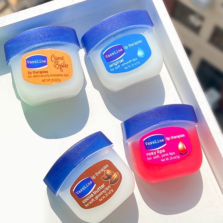 Son sáp dưỡng ẩm Vaseline Petrolium các mùi