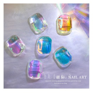 Set 10 cuộn foil giấy bóng kính aurora trang trí móng tay-ĐỒ NAIL VIỆT