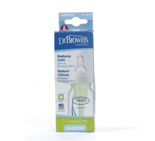 Bình sữa chống sặc 60ml drbrowns cổ thường