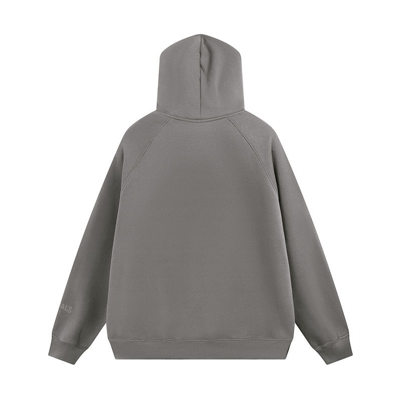 Hàng Có Sẵn Bán Chạy- Áo Hoodie Dáng Rộng In Chữ Thiết Yếu Hai Đường Kẻ Cần Thiết